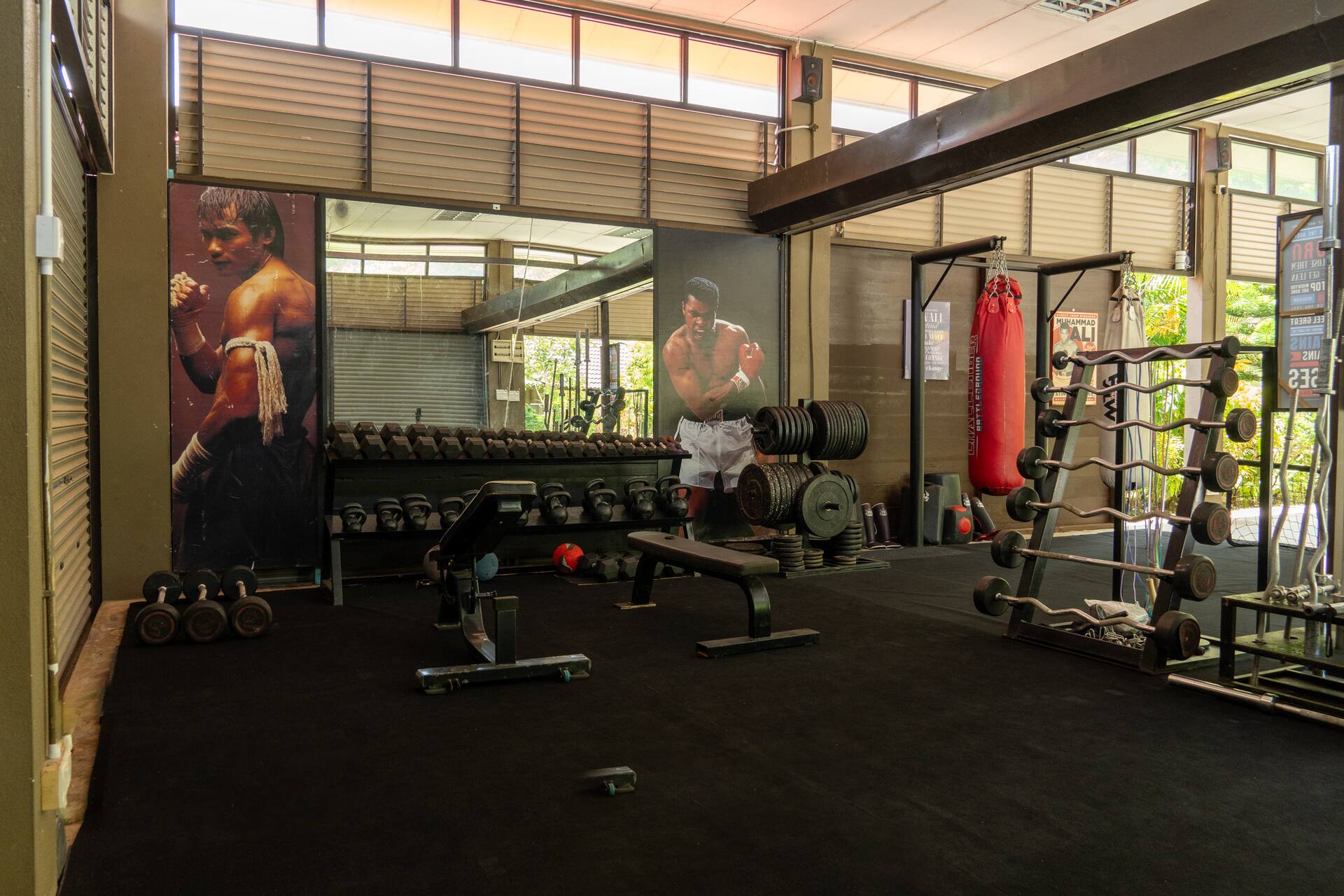 Main gym floor with full equipment