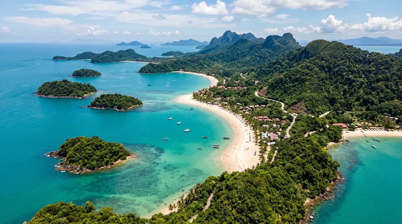 Tropical coastline guide, Langkawi